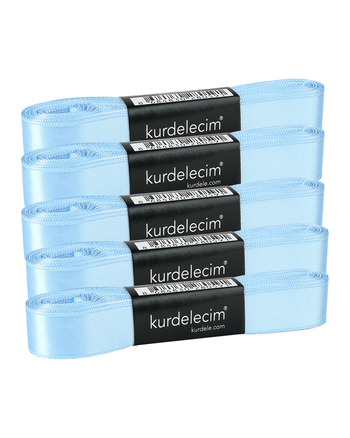 2 cm 10 m Saten Kurdele – 5’li Paket