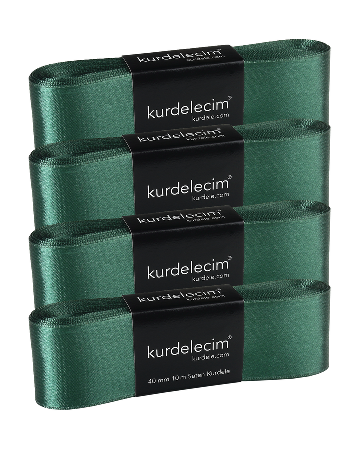 4 cm 10 m Saten Kurdele – 4’lü Paket
