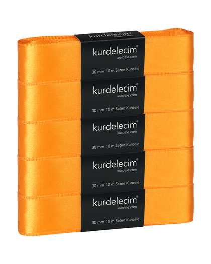 3 cm 10 m Saten Kurdele – 5’li Paket